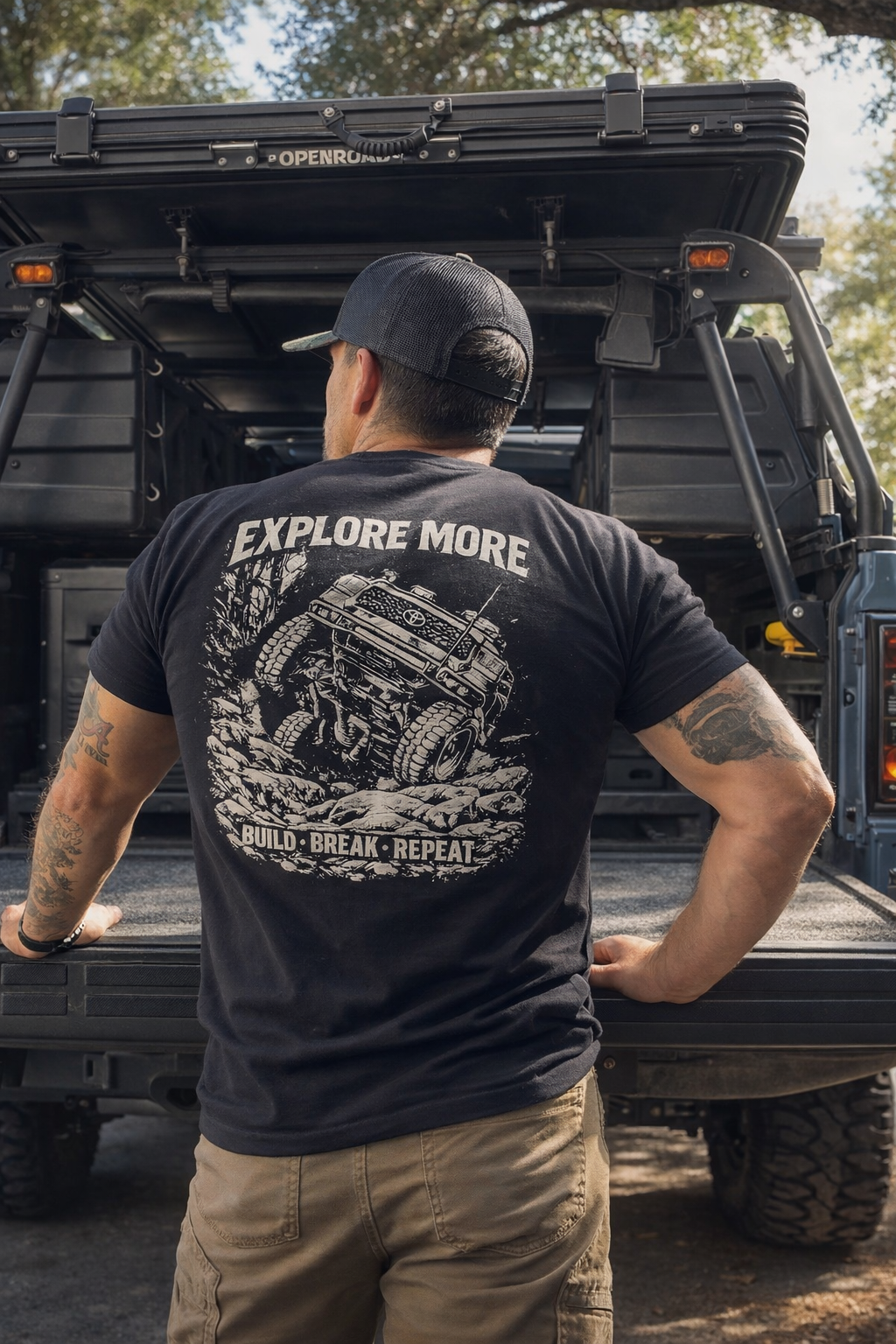 Explore More Shirt - Black