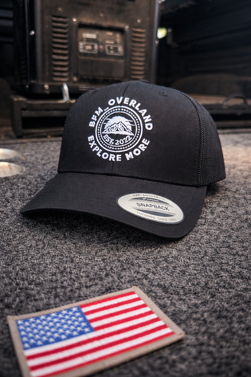 Black/Black Trucker Hat