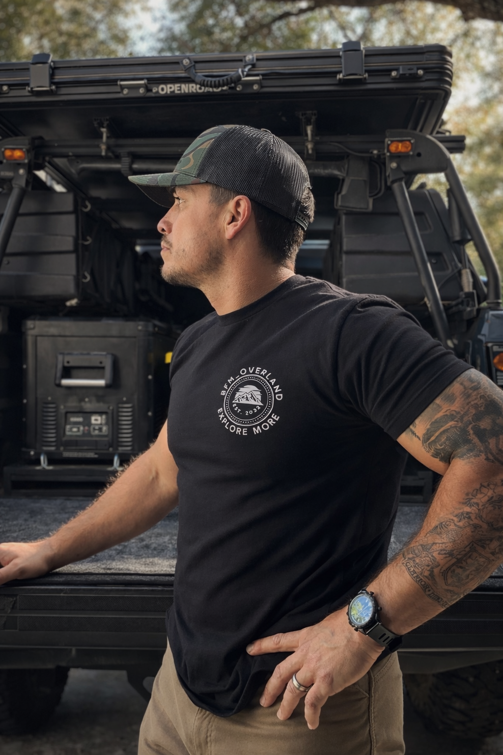 Explore More Shirt - Black